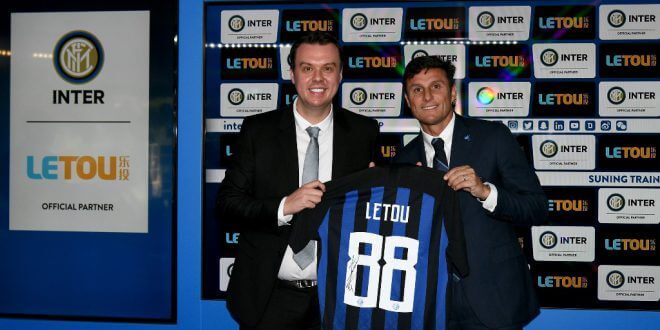 Nhà cái Letou là đối tác của CLB Inter Milan