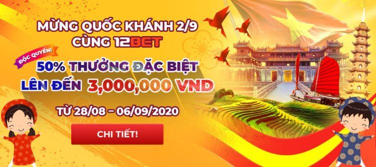 khuyến mãi 12bet