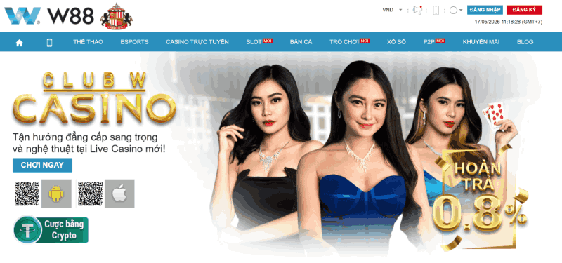 Casino trực tuyến W88